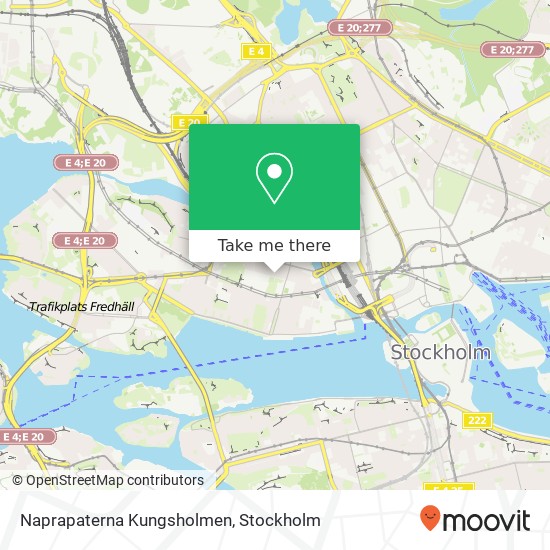 Naprapaterna Kungsholmen map