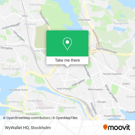 WyWallet HQ map