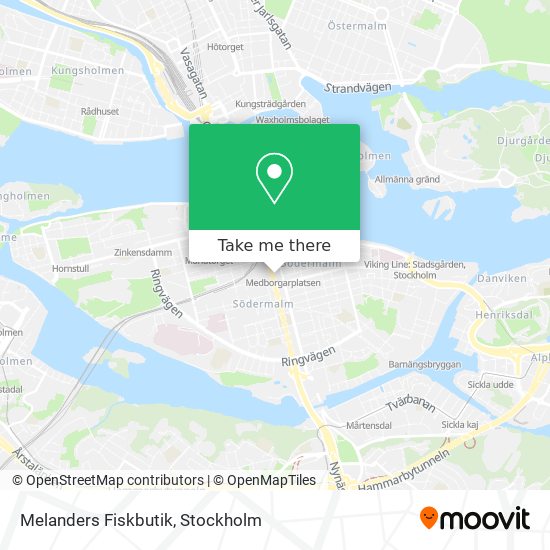 Melanders Fiskbutik map