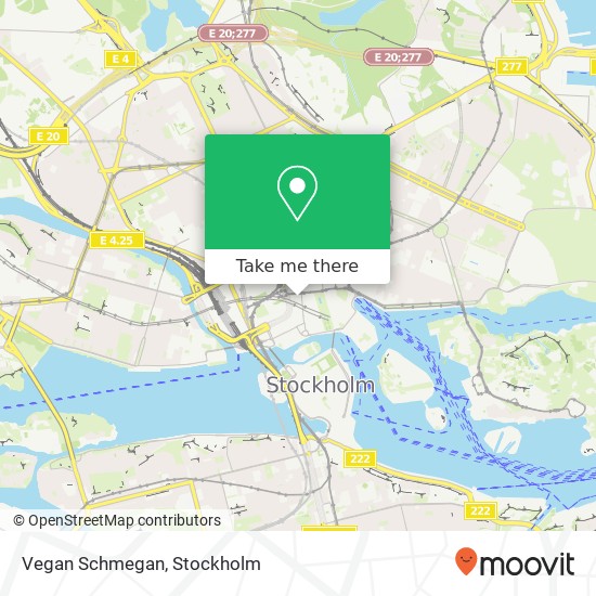 Vegan Schmegan map