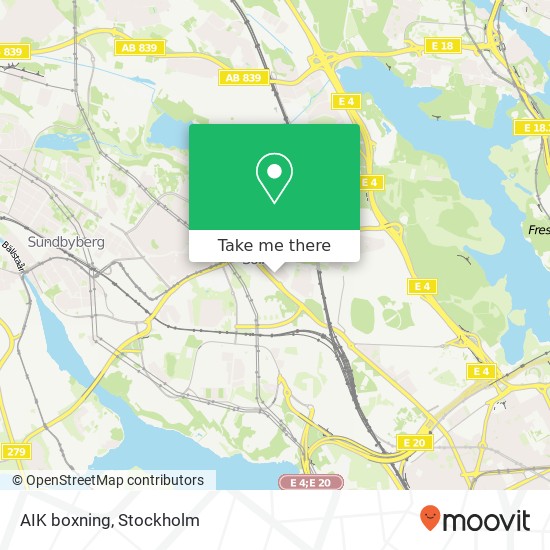 AIK boxning map