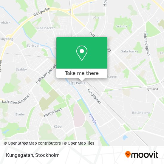 Kungsgatan map