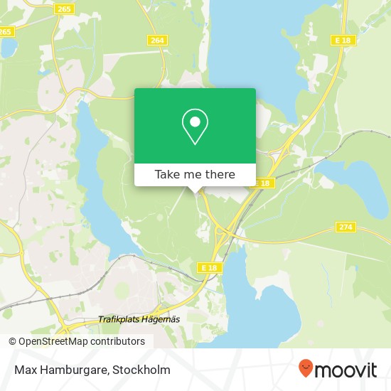 Max Hamburgare map