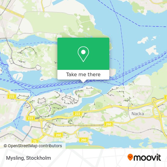 Mysling map