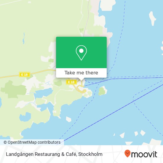 Landgången Restaurang & Café map