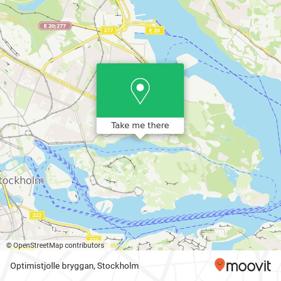 Optimistjolle bryggan map