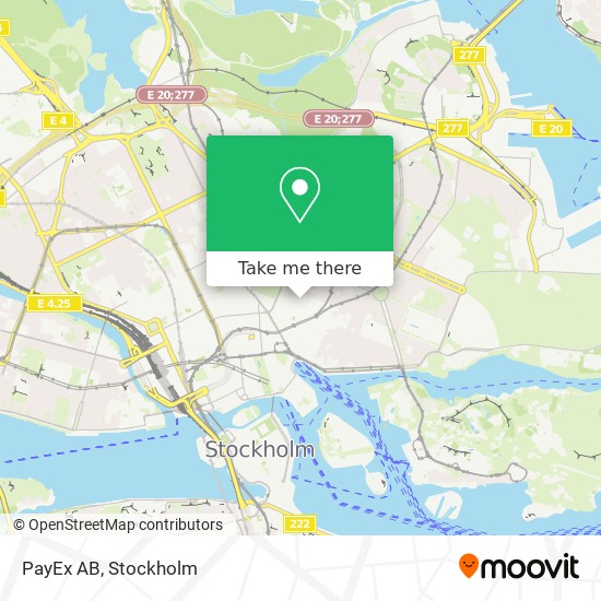PayEx AB map