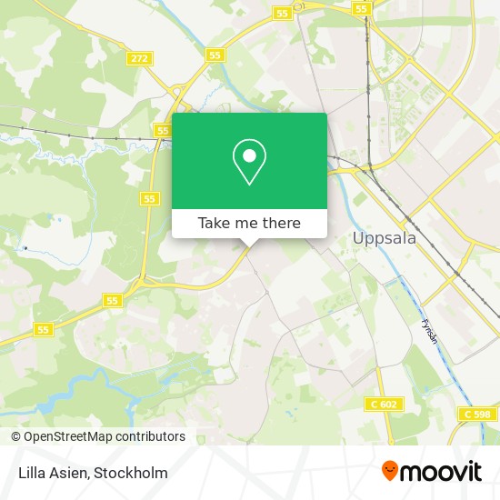 Lilla Asien map