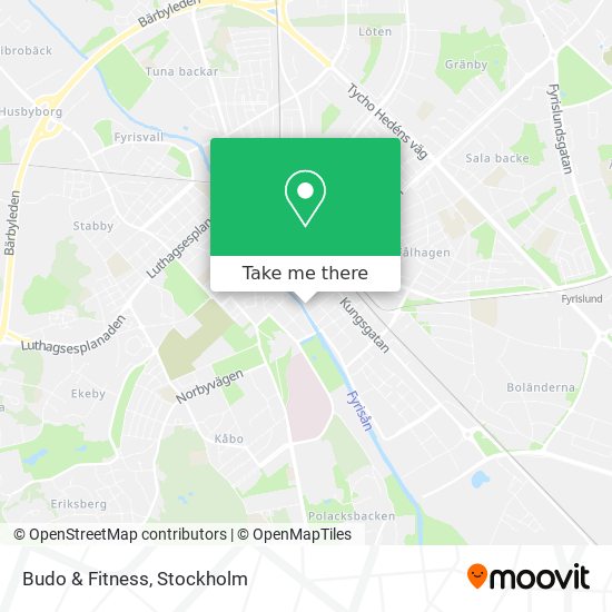 Budo & Fitness map