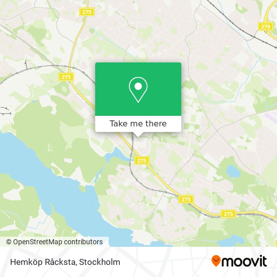 Hemköp Råcksta map