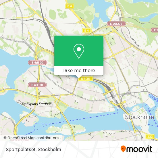 Sportpalatset map