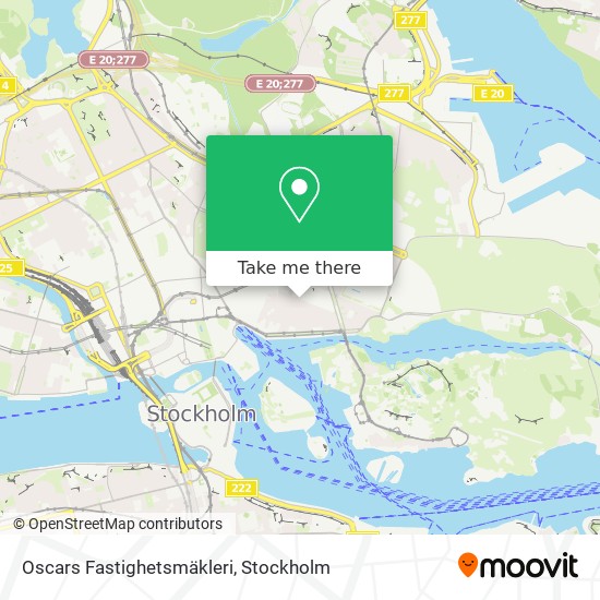 Oscars Fastighetsmäkleri map