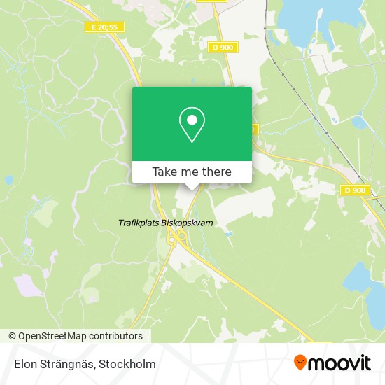 Elon Strängnäs map