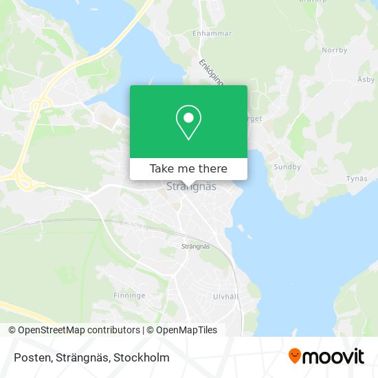 Posten, Strängnäs map