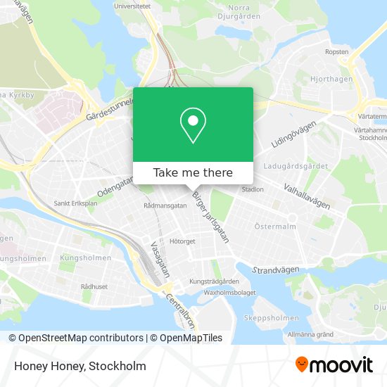 Honey Honey map