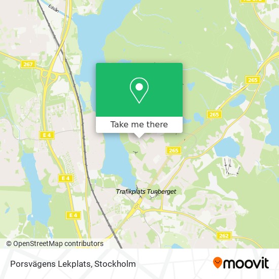 Porsvägens Lekplats map