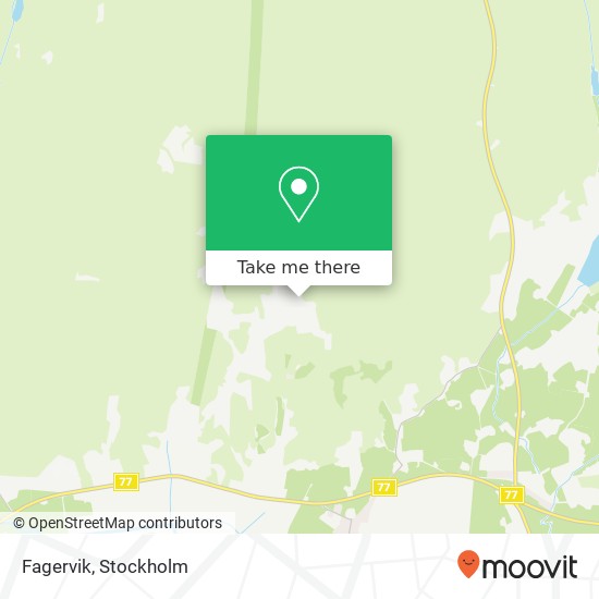 Fagervik map