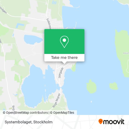 Systembolaget map