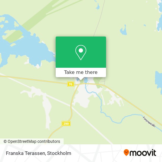 Franska Terassen map