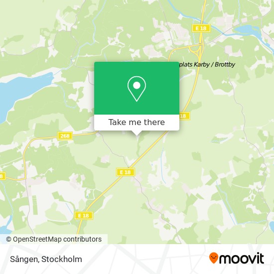 Sången map