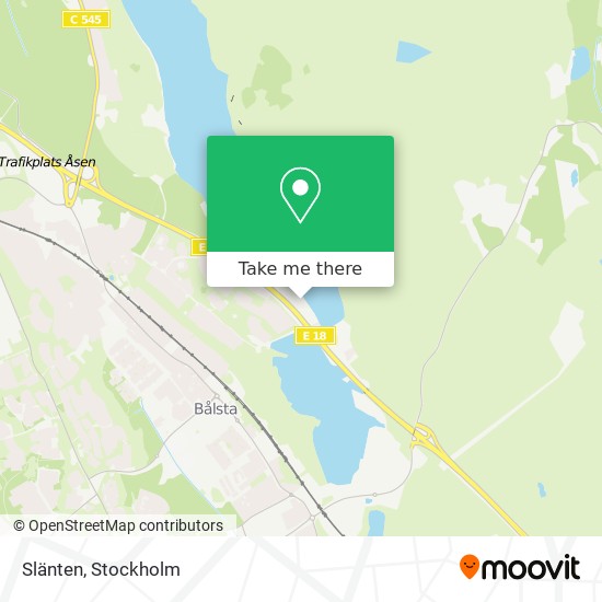 Slänten map