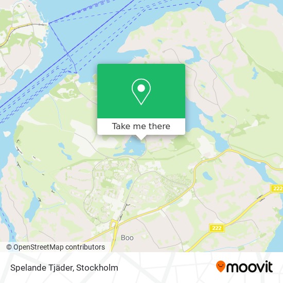 Spelande Tjäder map