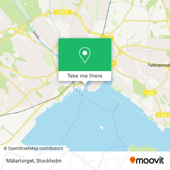 Mälartorget map