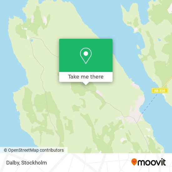 Dalby map