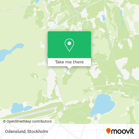 Odenslund map