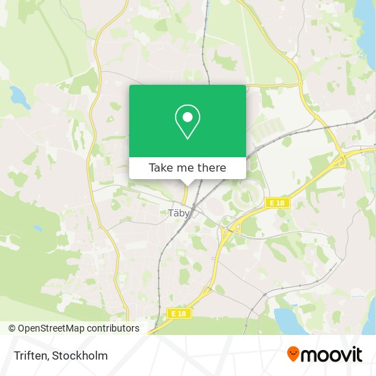 Triften map