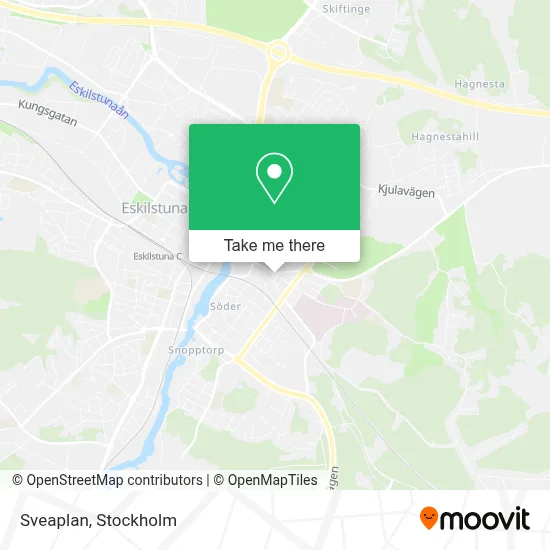Sveaplan map