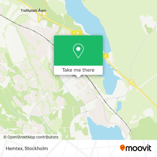 Hemtex map