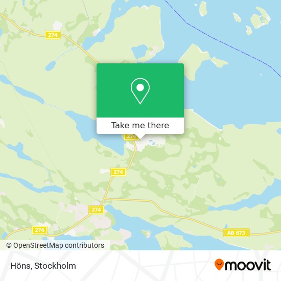 Höns map