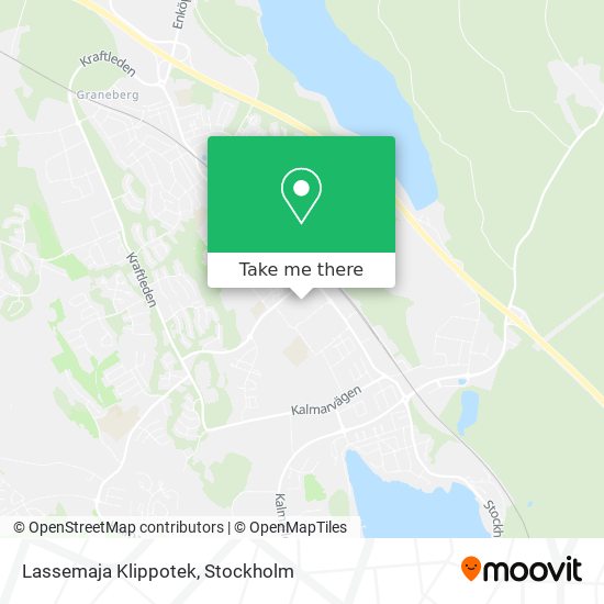 Lassemaja Klippotek map