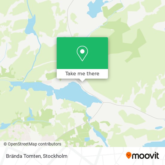 Brända Tomten map