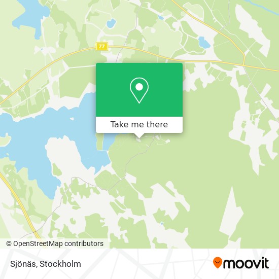 Sjönäs map