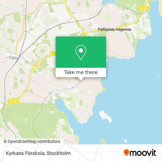 Kyrkans Förskola map