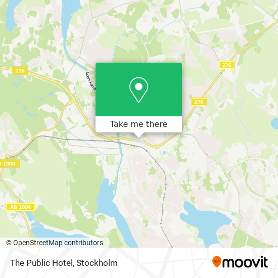 The Public Hotel map