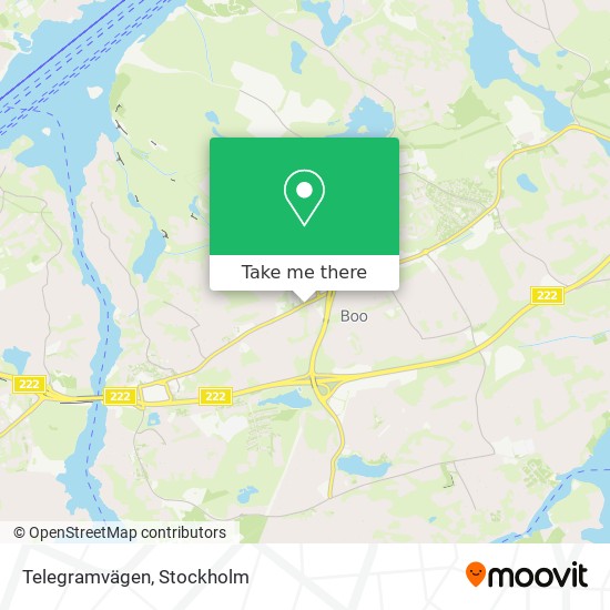 Telegramvägen map