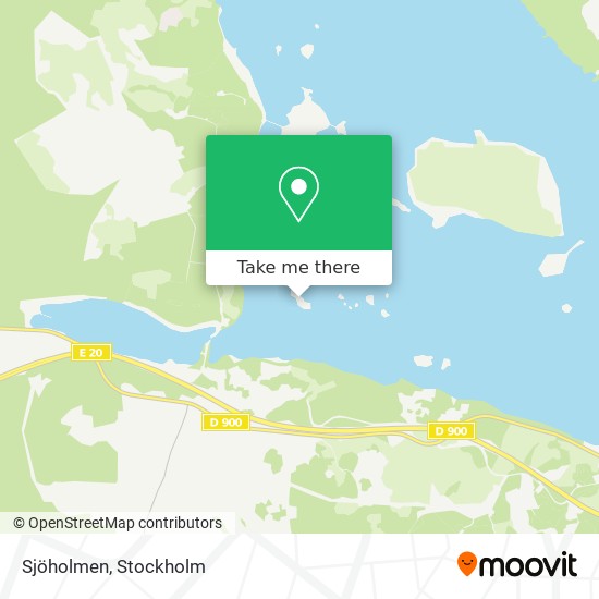 Sjöholmen map