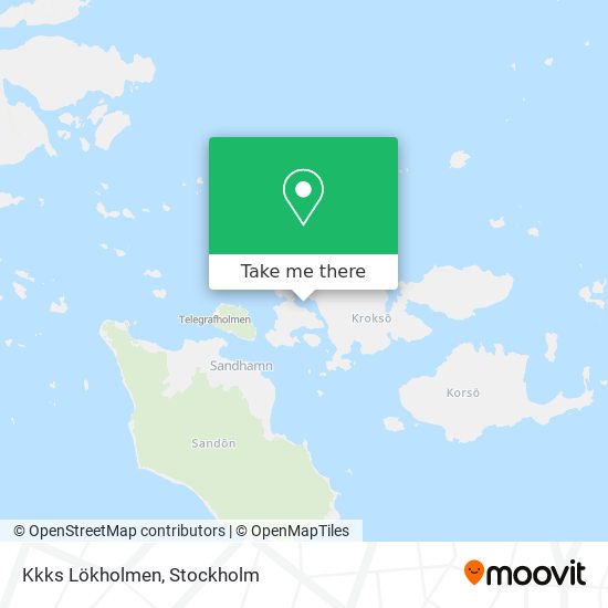 Kkks Lökholmen map