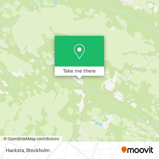 Hacksta map