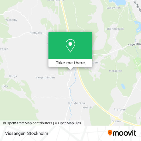 Vissängen map