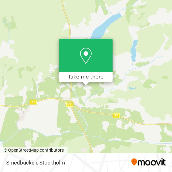 Smedbacken map