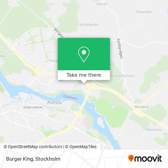 Burger King map