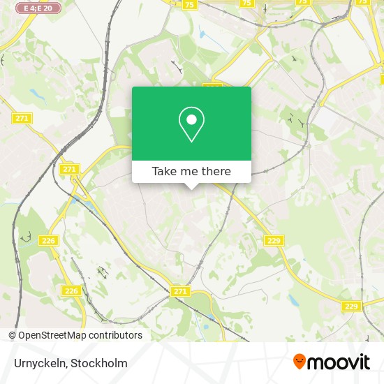 Urnyckeln map