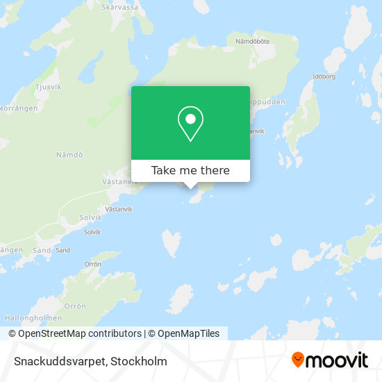 Snackuddsvarpet map