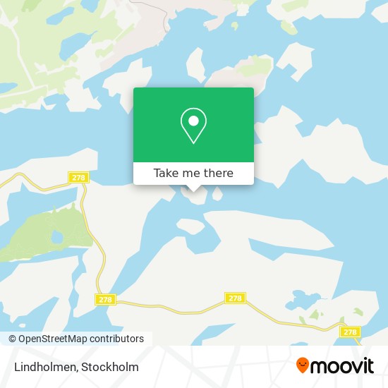 Lindholmen map