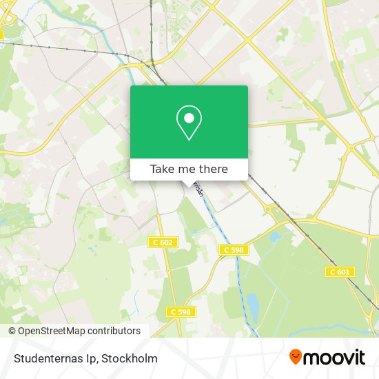 Studenternas Ip map