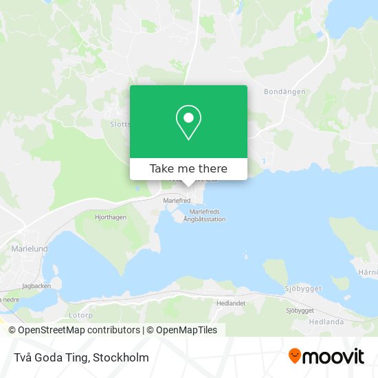 Två Goda Ting map